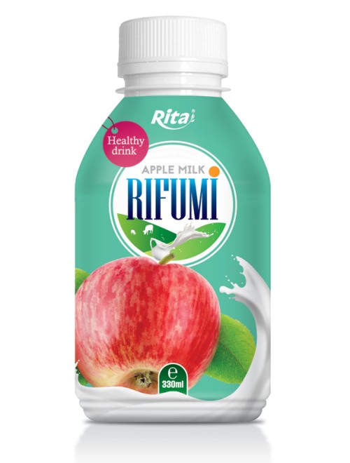 330ml PP bottle Apple Milk